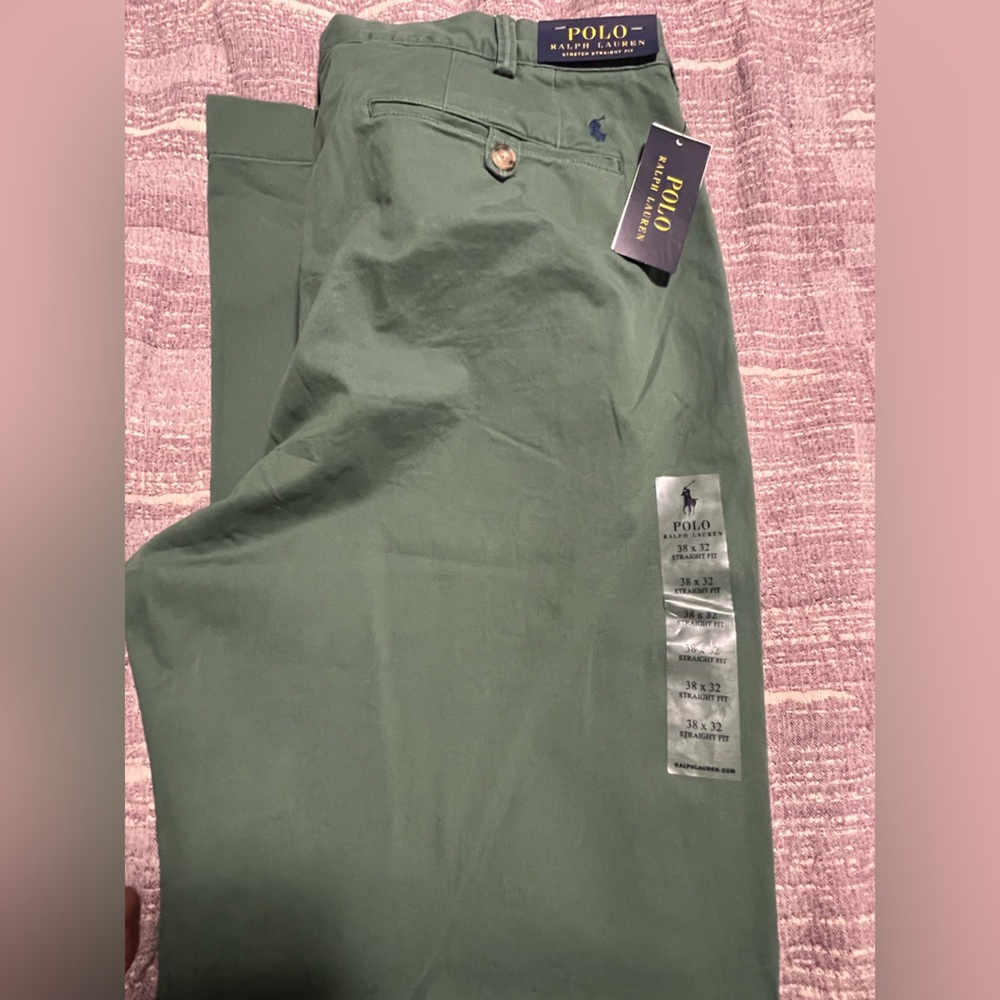 Polo Ralph Lauren Olive Green KhakisPants